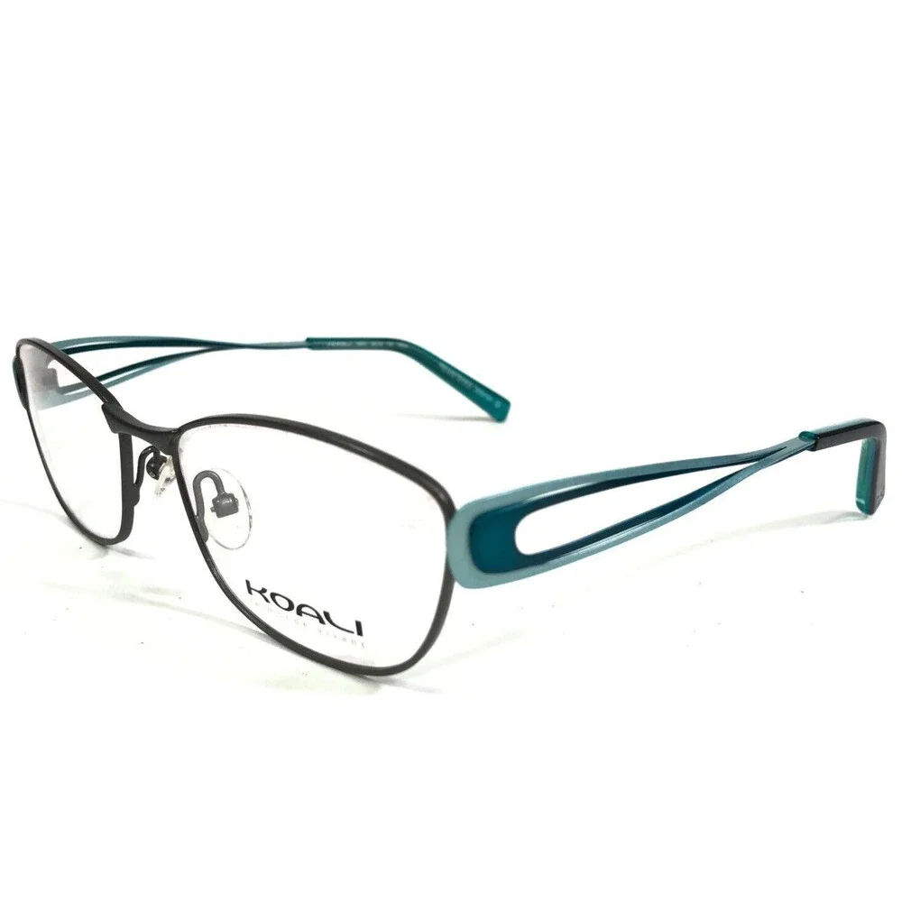 Morel Eyeglasses Frames KOALI 7367K GB033 Grey Blue Square Full Rim 50-16-135
